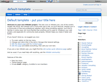 Tablet Screenshot of default-template.wikidot.com