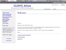 Tablet Screenshot of gurpsathas.wikidot.com