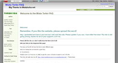 Desktop Screenshot of miataturbo.wikidot.com