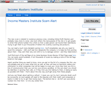 Tablet Screenshot of incomemastersinstitute.wikidot.com