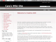 Tablet Screenshot of caramun.wikidot.com