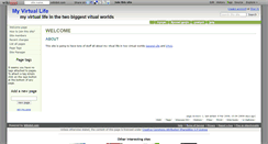 Desktop Screenshot of myvirtuallife.wikidot.com