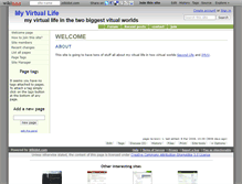 Tablet Screenshot of myvirtuallife.wikidot.com