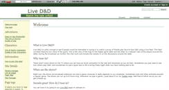Desktop Screenshot of livednd.wikidot.com