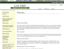 Tablet Screenshot of livednd.wikidot.com