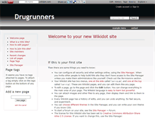 Tablet Screenshot of drugrunners.wikidot.com