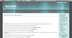 Desktop Screenshot of fcbarcelona.wikidot.com