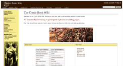 Desktop Screenshot of comicbooks.wikidot.com