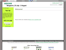 Tablet Screenshot of isea2008singapore.wikidot.com