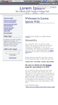 Mobile Screenshot of loremipsum.wikidot.com