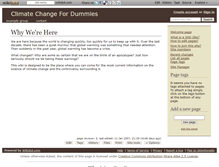 Tablet Screenshot of climatechange.wikidot.com