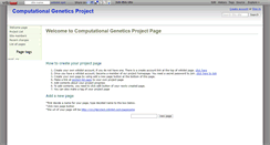 Desktop Screenshot of cs124project.wikidot.com