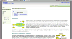 Desktop Screenshot of misbiometrics.wikidot.com