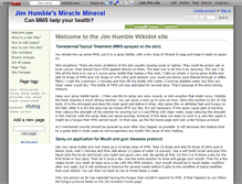Tablet Screenshot of miraclemineral.wikidot.com