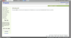 Desktop Screenshot of projecte.wikidot.com