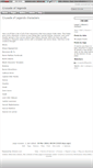 Mobile Screenshot of crusadeoflegends.wikidot.com