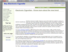 Tablet Screenshot of buy-electronic-cigarette.wikidot.com