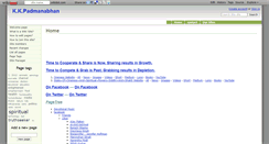 Desktop Screenshot of kkpadmanabhan.wikidot.com