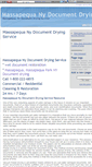 Mobile Screenshot of massapequa-ny-document-drying.wikidot.com