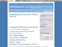 Tablet Screenshot of massapequa-ny-document-drying.wikidot.com
