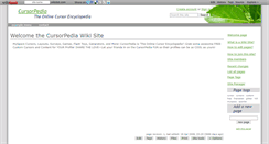 Desktop Screenshot of cursorpedia.wikidot.com