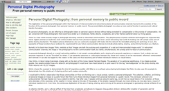 Desktop Screenshot of photohistory.wikidot.com