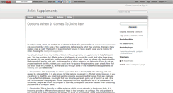 Desktop Screenshot of jointsupplements.wikidot.com