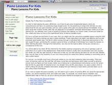 Tablet Screenshot of piano-lessons-for-kids.wikidot.com