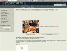 Tablet Screenshot of librarylab.wikidot.com
