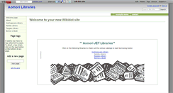 Desktop Screenshot of aomorilibrary.wikidot.com