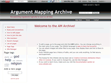 Tablet Screenshot of amarchive.wikidot.com