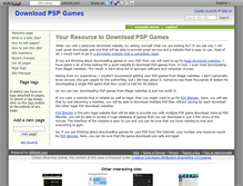 Tablet Screenshot of downloadpspgames.wikidot.com