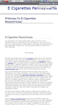 Mobile Screenshot of ecigarettespennsylvania.wikidot.com