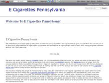 Tablet Screenshot of ecigarettespennsylvania.wikidot.com