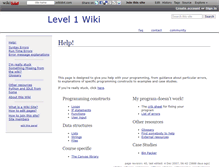 Tablet Screenshot of level1wiki.wikidot.com