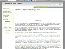 Tablet Screenshot of downloadpspgamesnow.wikidot.com