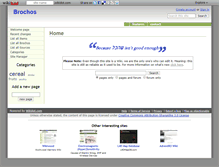 Tablet Screenshot of brochos.wikidot.com