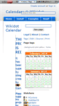 Mobile Screenshot of calendars.wikidot.com