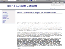 Tablet Screenshot of nwn2cc.wikidot.com