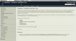 Desktop Screenshot of hackers-crackers-the-law.wikidot.com