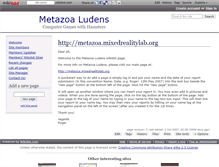 Tablet Screenshot of metazoaludens.wikidot.com