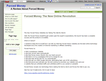 Tablet Screenshot of forcedmoney.wikidot.com