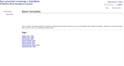 Desktop Screenshot of bankgetinleasingowy.wikidot.com