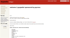 Desktop Screenshot of guypedia.wikidot.com