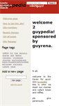 Mobile Screenshot of guypedia.wikidot.com