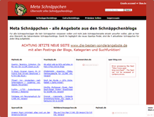 Tablet Screenshot of meta-schnaeppchen.wikidot.com