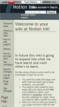 Mobile Screenshot of notionink.wikidot.com