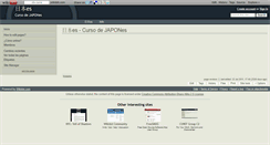 Desktop Screenshot of japones.wikidot.com