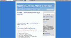 Desktop Screenshot of melaniesmethods.wikidot.com