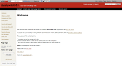 Desktop Screenshot of basicwiki101.wikidot.com